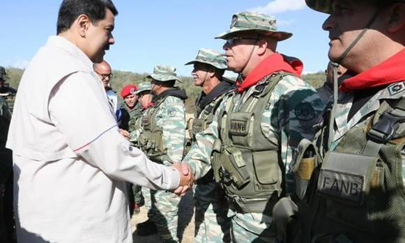 Quân đội Venezuela bắt đầu tập trận gần biên giới với Colombia