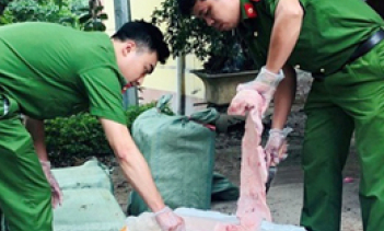Công an Cao Lộc: Đấu tranh ngăn chặn thực phẩm “bẩn” nhập lậu