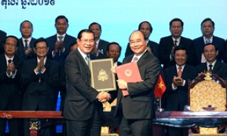Thủ tướng: Tạo khung pháp lý quan trọng để quản lý, phát triển đường biên giới Việt Nam-Campuchia