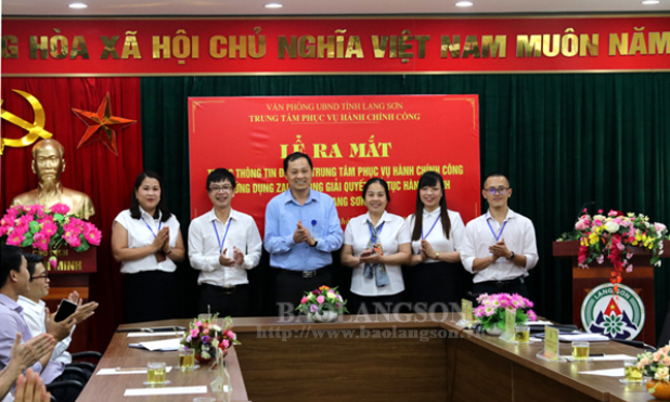 Lạng Sơn: Ra mắt trang thông tin điện tử Trung tâm Phục vụ hành chính công và ứng dụng Zalo trong