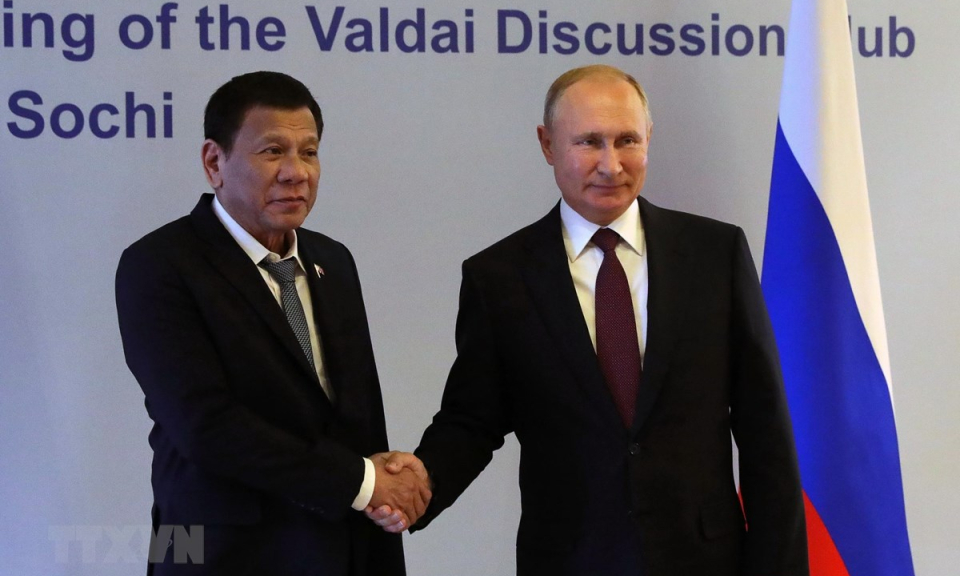 Philippines coi Nga là đối tác thương mại và đầu tư ưu tiên