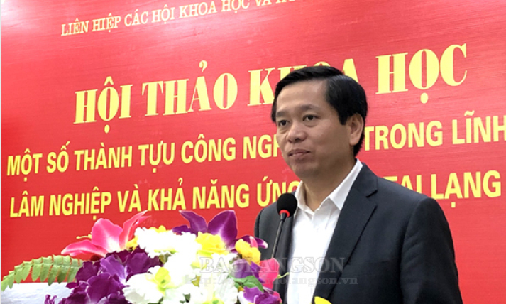 17 tham luận tại hội thảo khoa học “Một số thành tựu công nghệ cao trong lĩnh vực lâm nghiệp và khả năng
