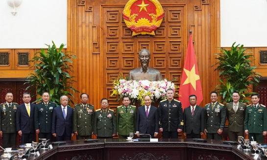 Thủ tướng nêu rõ chính sách quốc phòng Việt Nam mang tính chất hòa bình, tự vệ