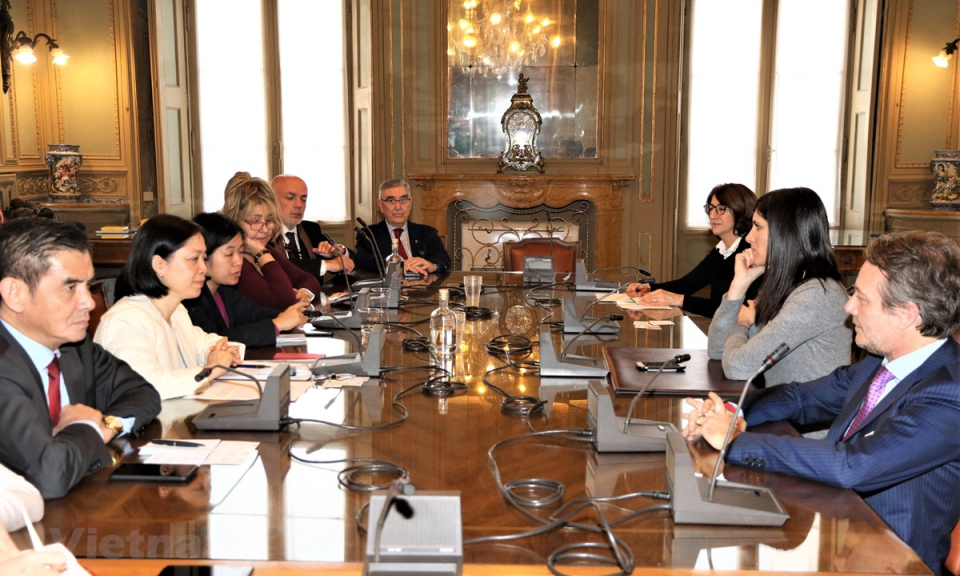 Các địa phương Việt Nam hợp tác kinh tế với các vùng phía Bắc Italy