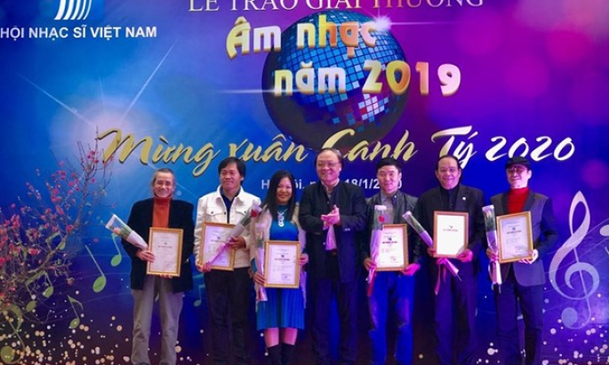Trao Giải thưởng Âm nhạc 2019 cho 68 công trình, tác phẩm