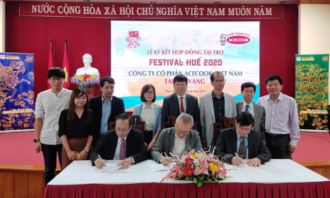 3,3 tỷ đồng tài trợ cho Festival Huế 2020