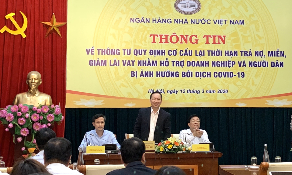 Ngân hàng chủ động miễn, giảm lãi, cơ cấu nợ với đối tượng thiệt hại do COVID-19
