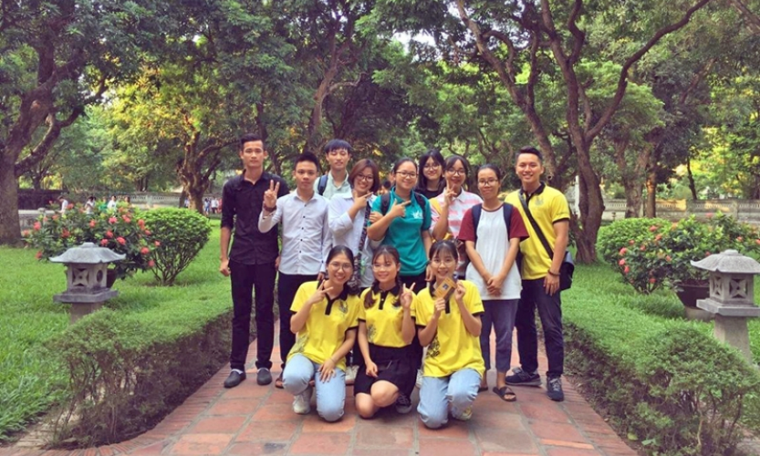 Sinh viên tham gia quảng bá văn hóa, lịch sử