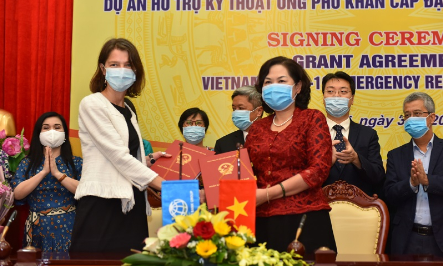 6,2 triệu USD hỗ trợ khẩn cấp giúp Việt Nam phát hiện và ứng phó Covid-19