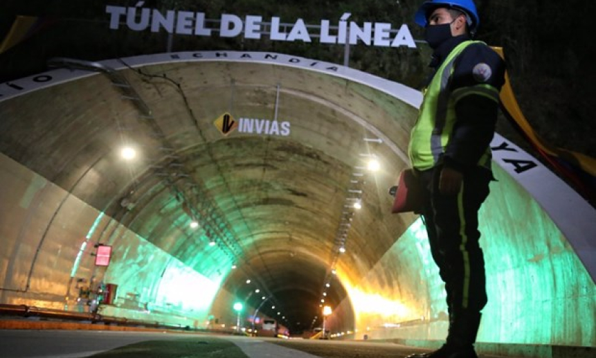 Đường hầm dài nhất Mỹ Latinh Tunel de la Linea đi vào hoạt động