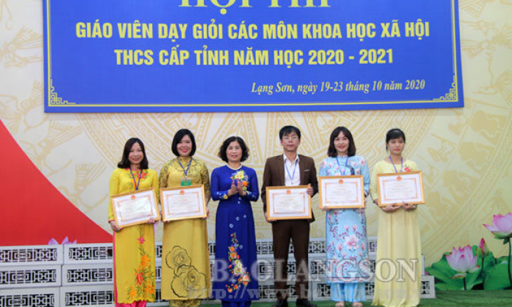 85 giáo viên đạt giáo viên dạy giỏi cấp tỉnh