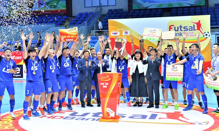 CLB Thái Sơn Nam vô địch Giải Futsal HDBank Cúp Quốc gia 2020