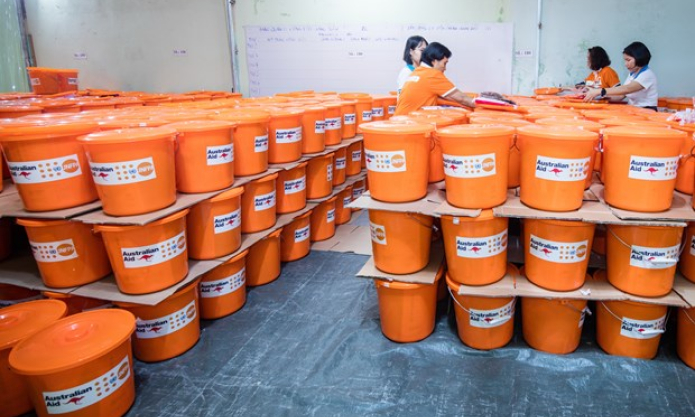 UNFPA cung ứng 3.700 bộ đồ cho phụ nữ Việt có nguy cơ bị bạo lực