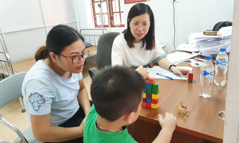 Giúp trẻ ảnh hưởng chất độc hóa học hòa nhập cộng đồng