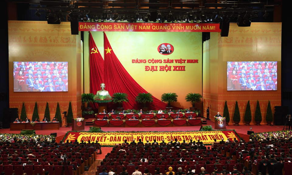 Thông cáo báo chí phiên khai mạc Đại hội XIII của Đảng