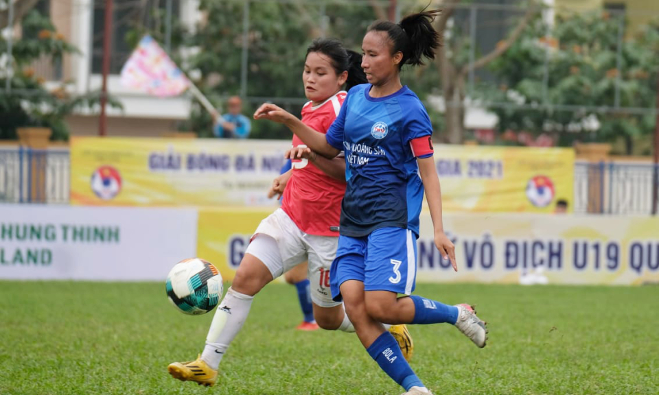 Than Khoáng sản Việt Nam vô địch lượt đi Giải nữ U19 VĐQG 2021