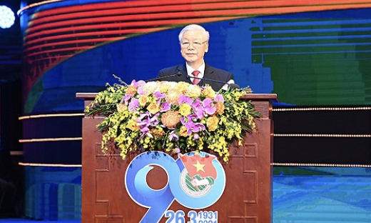 Phát biểu của Tổng Bí thư, Chủ tịch nước tại Lễ kỷ niệm 90 năm Ngày thành lập Đoàn