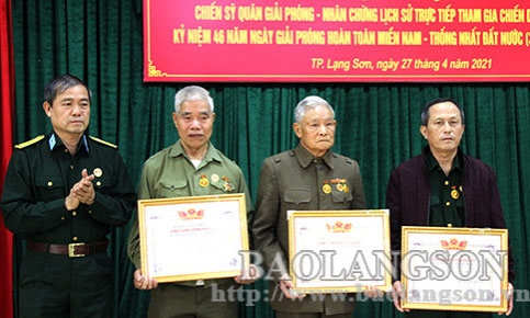 Gặp mặt nhân chứng lịch sử tham gia chiến dịch Hồ Chí Minh