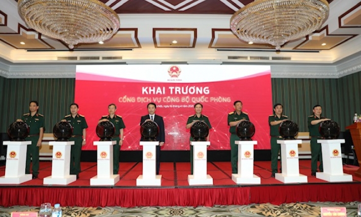 Khai trương Cổng Dịch vụ công Bộ Quốc phòng, hướng tới Chính phủ số