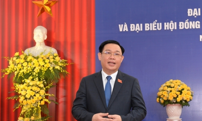 Chủ tịch Quốc hội Vương Đình Huệ: Qua cuộc bầu cử càng thấy được sức mạnh trùng điệp của nhân dân
