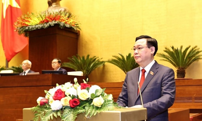 Lãnh đạo Nghị viện các nước chúc mừng Chủ tịch Quốc hội Vương Đình Huệ