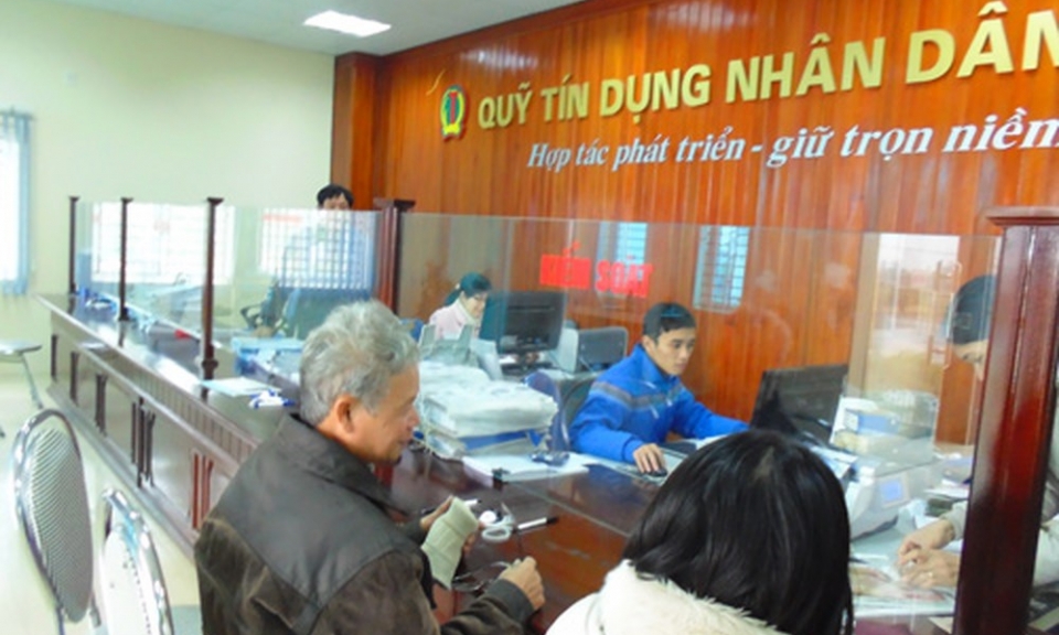 Sửa quy định xếp hạng quỹ tín dụng nhân dân