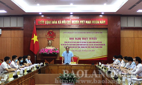 Lạng Sơn tăng 6 bậc xếp hạng chỉ số PAR INDEX và 7 bậc xếp hạng chỉ số SIPAS năm 2020