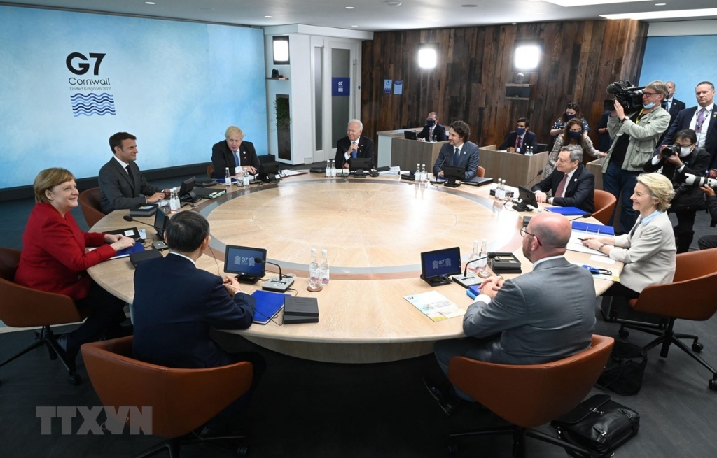 G7 dự kiến công bố sáng kiến làm 'đối trọng' với BRI của Trung Quốc