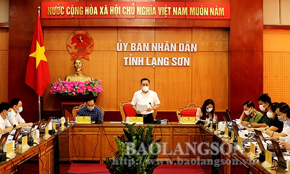 UBND tỉnh họp phiên thường kỳ tháng 7/2021: Tiếp tục tập trung thực hiện các nhiệm vụ trọng tâm