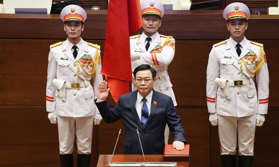 Đồng chí Vương Đình Huệ tiếp tục được bầu giữ chức Chủ tịch Quốc hội khóa XV