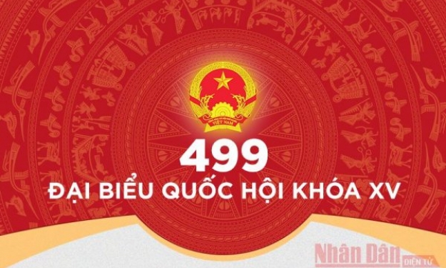 499 đại biểu Quốc hội khóa XV