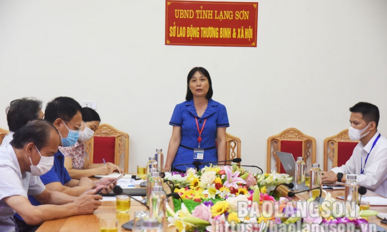 Họp trực tuyến về việc thực hiện chính sách hỗ trợ theo Nghị quyết 68 và Quyết định 23 liên quan đến