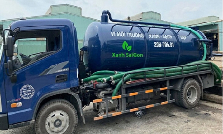 Đơn vị Xanh Sài Gòn bảo hành 5 năm dịch vụ rút hầm cầu uy tín nhất