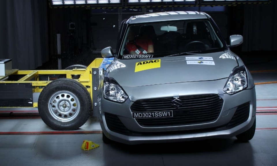 Suzuki Swift gây sốc khi đạt 0 điểm trong thử nghiệm an toàn NCAP