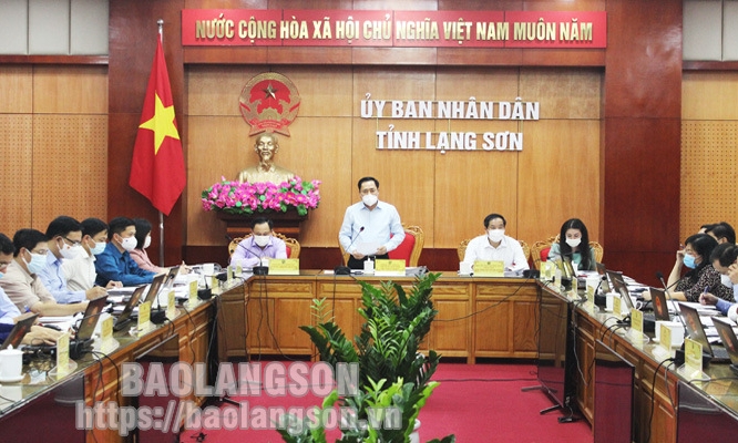 Họp UBND tỉnh thường kỳ tháng 10: Cho ý kiến và quyết định một số nội dung quan trọng