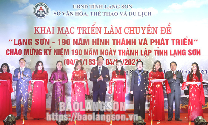 Khai mạc triển lãm chuyên đề “Lạng Sơn – 190 năm hình thành và phát triển”