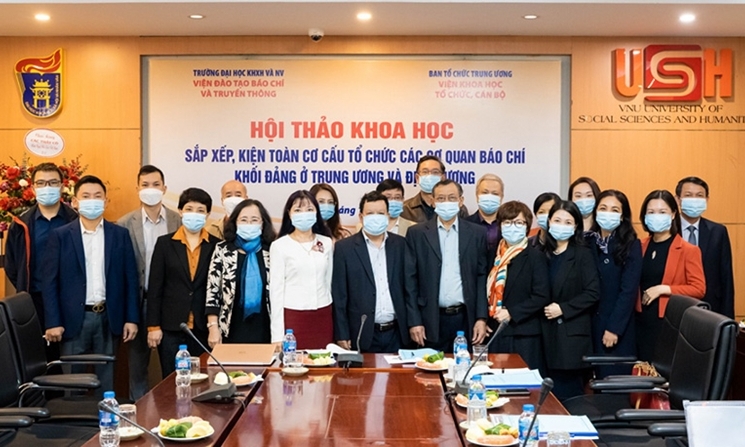 Sắp xếp, kiện toàn cơ cấu tổ chức các cơ quan báo chí khối Đảng ở trung ương và địa phương