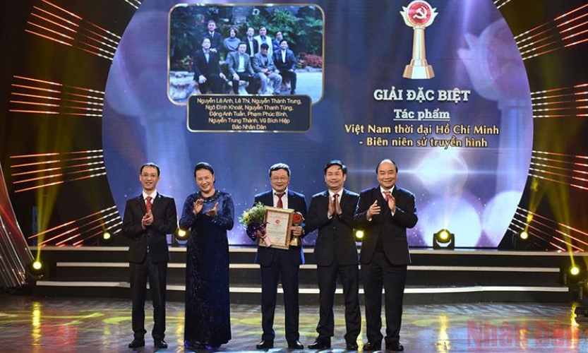 Lễ trao Giải Búa liềm vàng lần thứ VI diễn ra vào ngày 21/1/2022
