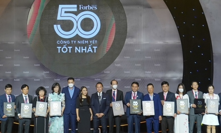 PVCFC lọt vào tốp 50 DN niêm yết tốt nhất Việt Nam