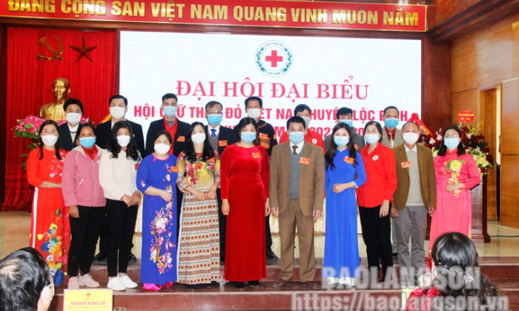 Đại hội Đại biểu Hội Chữ thập đỏ huyện Lộc Bình nhiệm kỳ 2021 - 2026