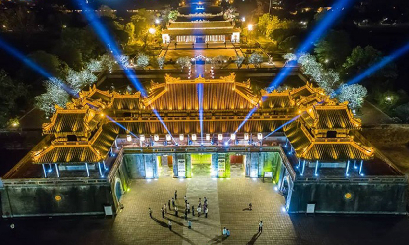 Du lịch Huế có thêm chương trình “Phố đêm Hoàng thành Huế”