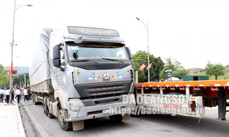 Cửa khẩu Chi Ma thực hiện thông quan trở lại