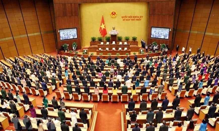 Khai mạc trọng thể Kỳ họp bất thường lần thứ nhất, Quốc hội khóa XV