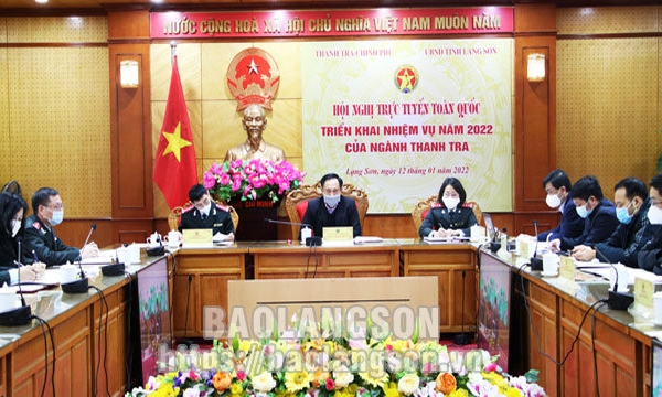 Triển khai nhiệm vụ công tác thanh tra năm 2022