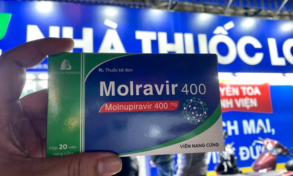 Quy định chặt chẽ khi mua thuốc Molnupiravir