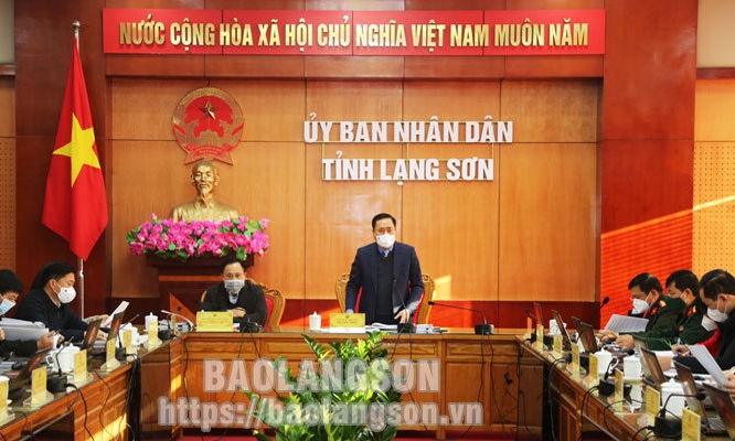 UBND tỉnh họp thường kỳ tháng 2: Tập trung thảo luận về chủ trương đầu tư dự án nâng cấp quốc lộ 4B