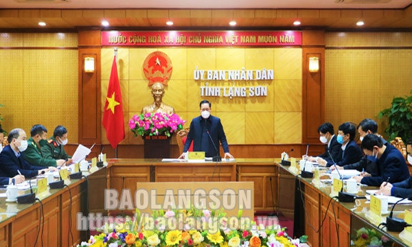 Triển khai Nền tảng cửa khẩu số tỉnh Lạng Sơn