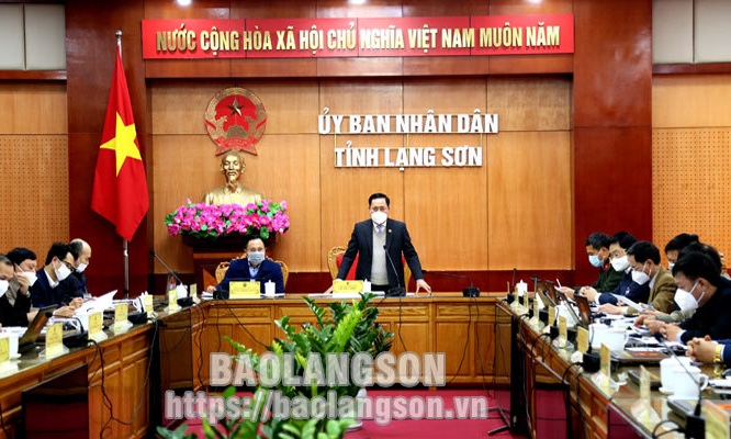 UBND tỉnh họp đôn đốc tiến độ các dự án sử dụng vốn ngoài ngân sách Nhà nước