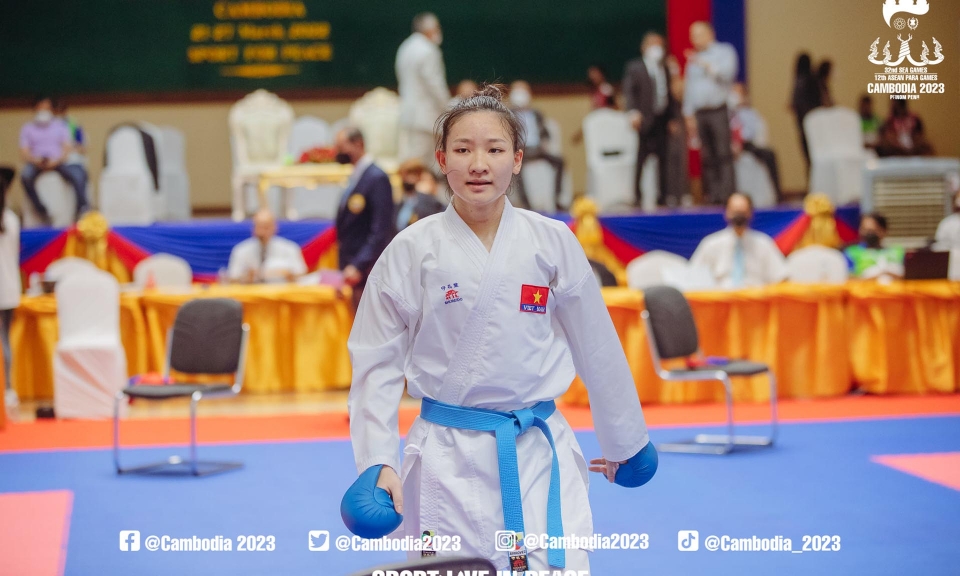 Việt Nam vô địch Giải karate Đông Nam Á 2022
