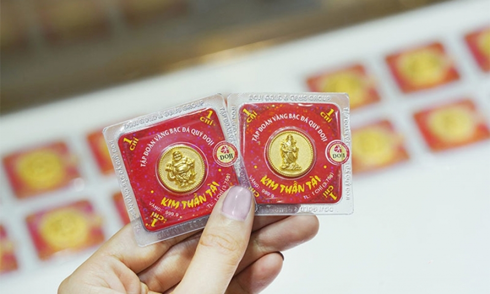 Giá vàng hôm nay 13-3: Tâm lý lạc quan về giá vàng giảm mạnh